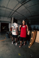 Camiseta Longline 05 -  vermelha