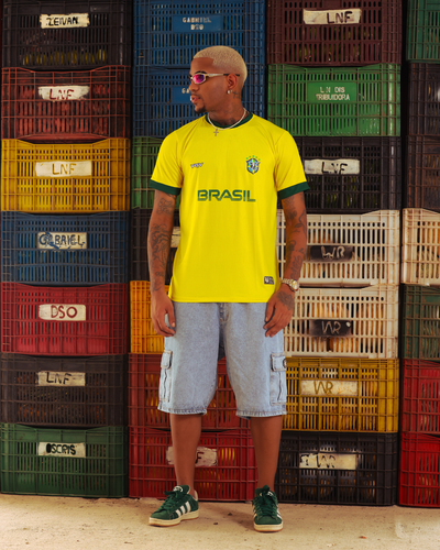T shirt Tecno Dry - Legado mundial Brasil 09