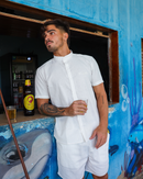 Conjunto Linho Gola Padre 01